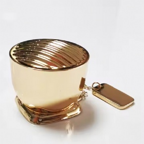 Custom Cosmetic Bottle Cover Simple Perfume Bottle Cap Metal Perfume Bottle Lid