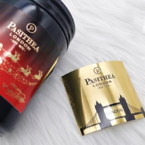 OEM Custom 3d Gold Stickers Luxury Metal Plates for Engraving Soy Scented Candles Custom logo and Packaging