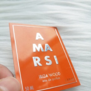 Custom Aluminium Relief Ontwerp Fles Label Metalen Logo Parfum Metalen Sticker Wijn Label