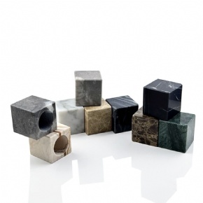 15 Fea Luxurious Real Stone Jade Marble Perfume Lid square Cylinder Round Shaped Marble Cap for Parfume